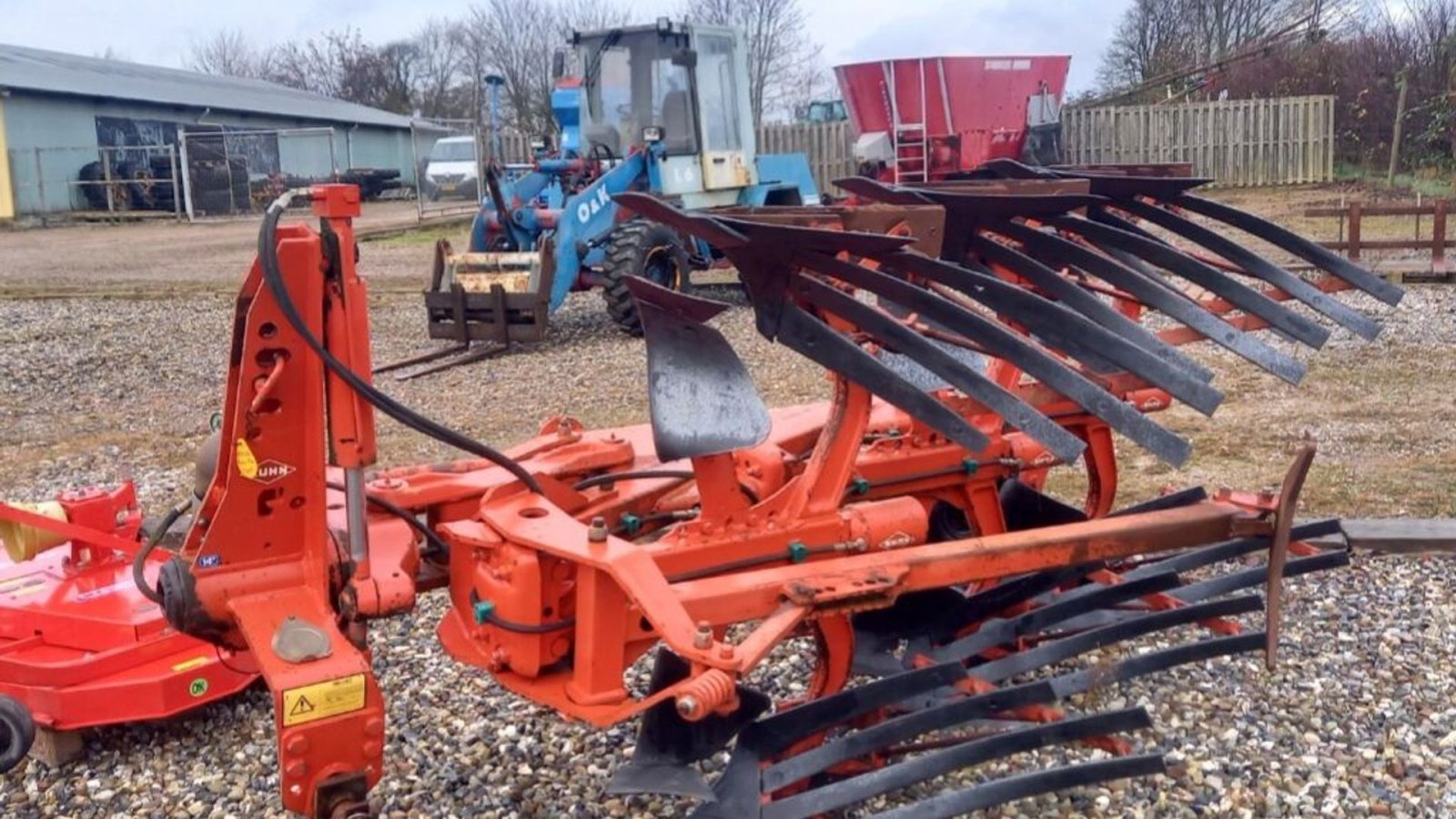 Pflug des Typs Kuhn MASTER 120 3 furet vendeplov/ 14" Risteplov., Gebrauchtmaschine in Rødovre (Bild 1)