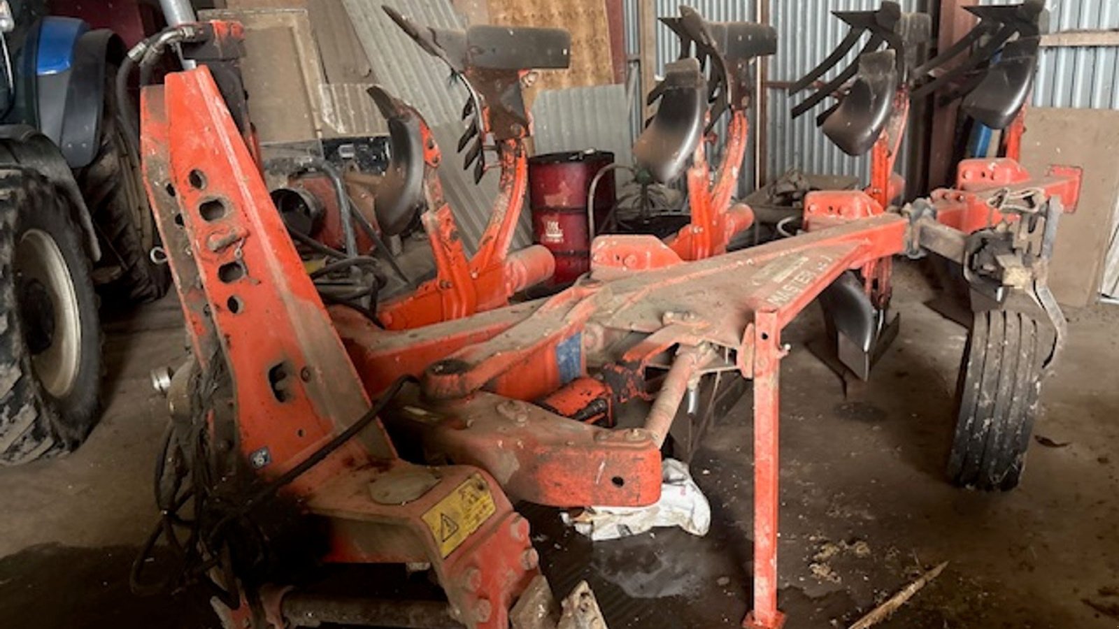 Pflug типа Kuhn MASTER 120 RISTEPLOV MED STENUDLØSER, Gebrauchtmaschine в Dronninglund (Фотография 1)