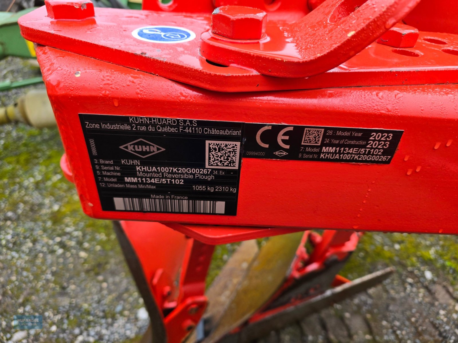 Pflug des Typs Kuhn MM 113, Gebrauchtmaschine in Neuhof-Zenn (Bild 3)
