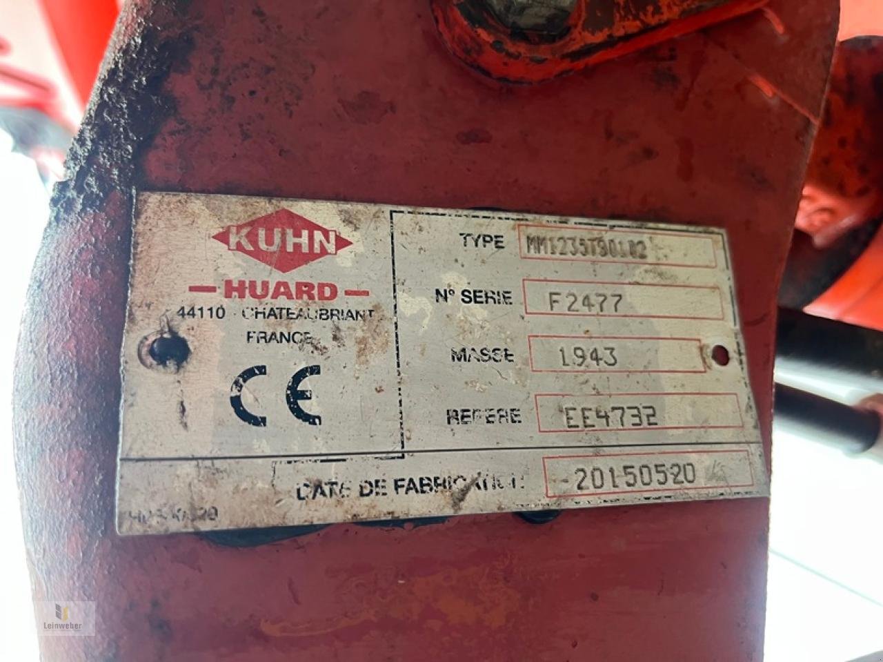 Pflug des Typs Kuhn Multi-Master 123, Gebrauchtmaschine in Neuhof - Dorfborn (Bild 7)