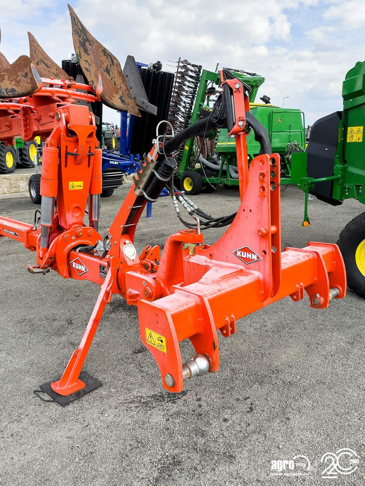 Pflug tipa Kuhn Multileader 6/8T42 6+2 reversible plough, skimmer, disc coulter, Gebrauchtmaschine u Csengele (Slika 11)