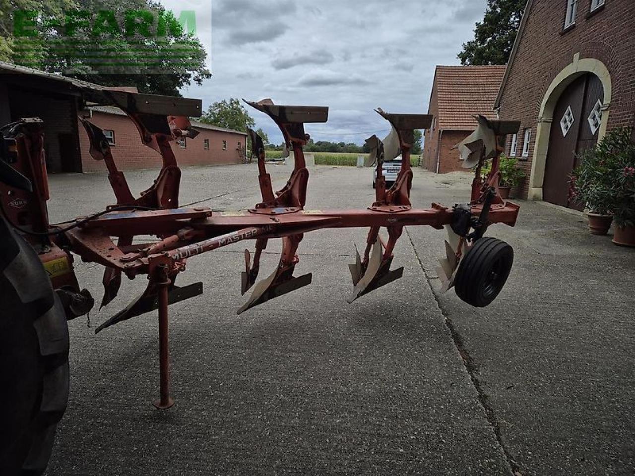 Pflug Türe ait Kuhn multimaster 110 / multi master, Gebrauchtmaschine içinde ROSENDAHL (resim 5)