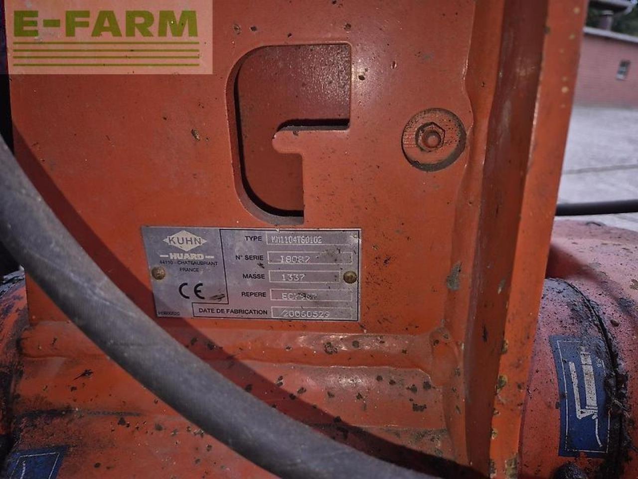 Pflug Türe ait Kuhn multimaster 110 / multi master, Gebrauchtmaschine içinde ROSENDAHL (resim 7)