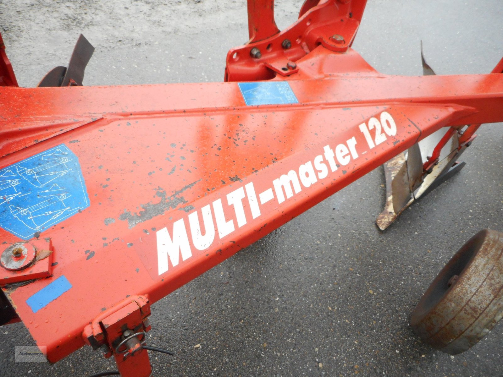 Pflug typu Kuhn Multimaster 120, Gebrauchtmaschine w Wörnitz (Zdjęcie 11)