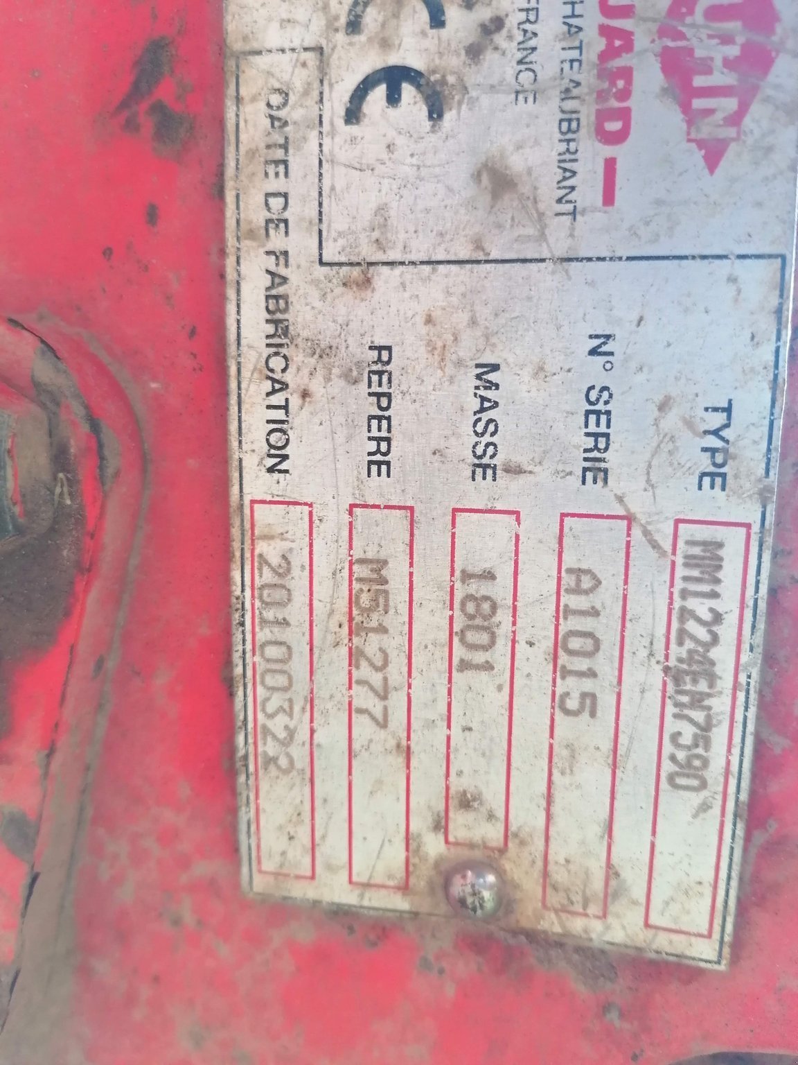 Pflug типа Kuhn MULTIMASTER 122, Gebrauchtmaschine в Le Horps (Фотография 7)