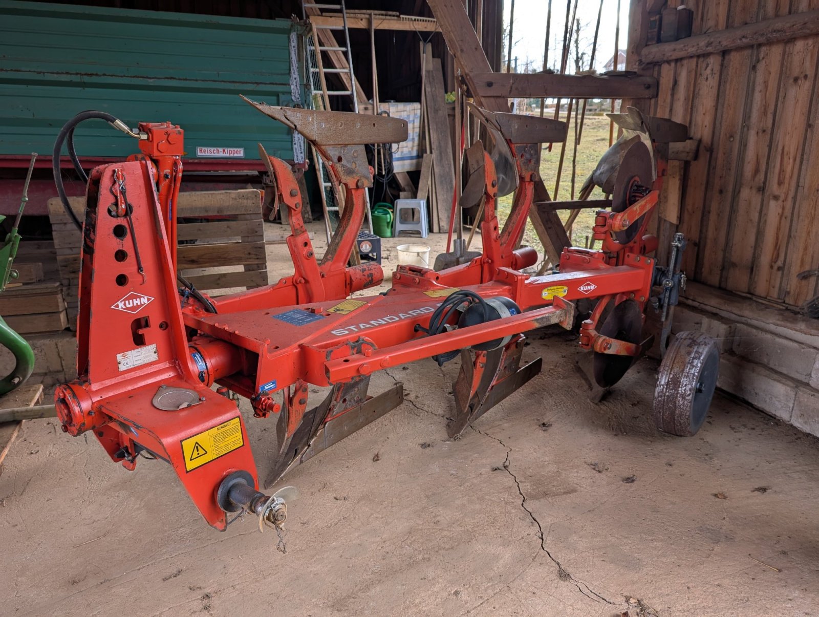 Pflug типа Kuhn Standard S, Gebrauchtmaschine в Kipfenberg (Фотография 1)