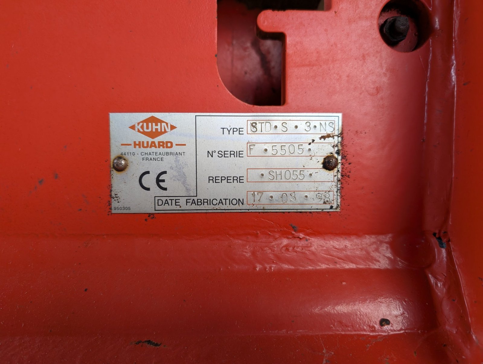 Pflug типа Kuhn Standard S, Gebrauchtmaschine в Kipfenberg (Фотография 3)