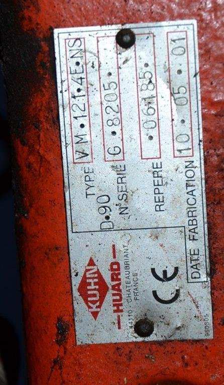 Pflug типа Kuhn Udbygningsfure Vari-Master 120-122 NSH med VP underplov, Gebrauchtmaschine в Vils, Mors (Фотография 5)