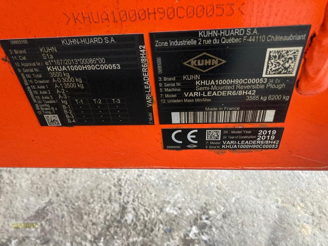 Pflug of the type Kuhn Vari-Leader 7EH, Gebrauchtmaschine in Ahaus (Picture 8)