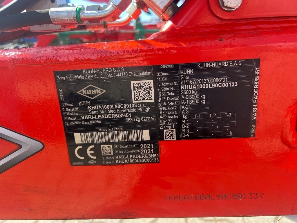 Pflug typu Kuhn Vari-Leader, Gebrauchtmaschine v Mern (Obrázok 10)