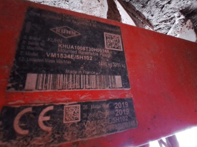 Pflug za tip Kuhn VARI-M 153, Gebrauchtmaschine u PITHIVIERS Cedex (Slika 6)