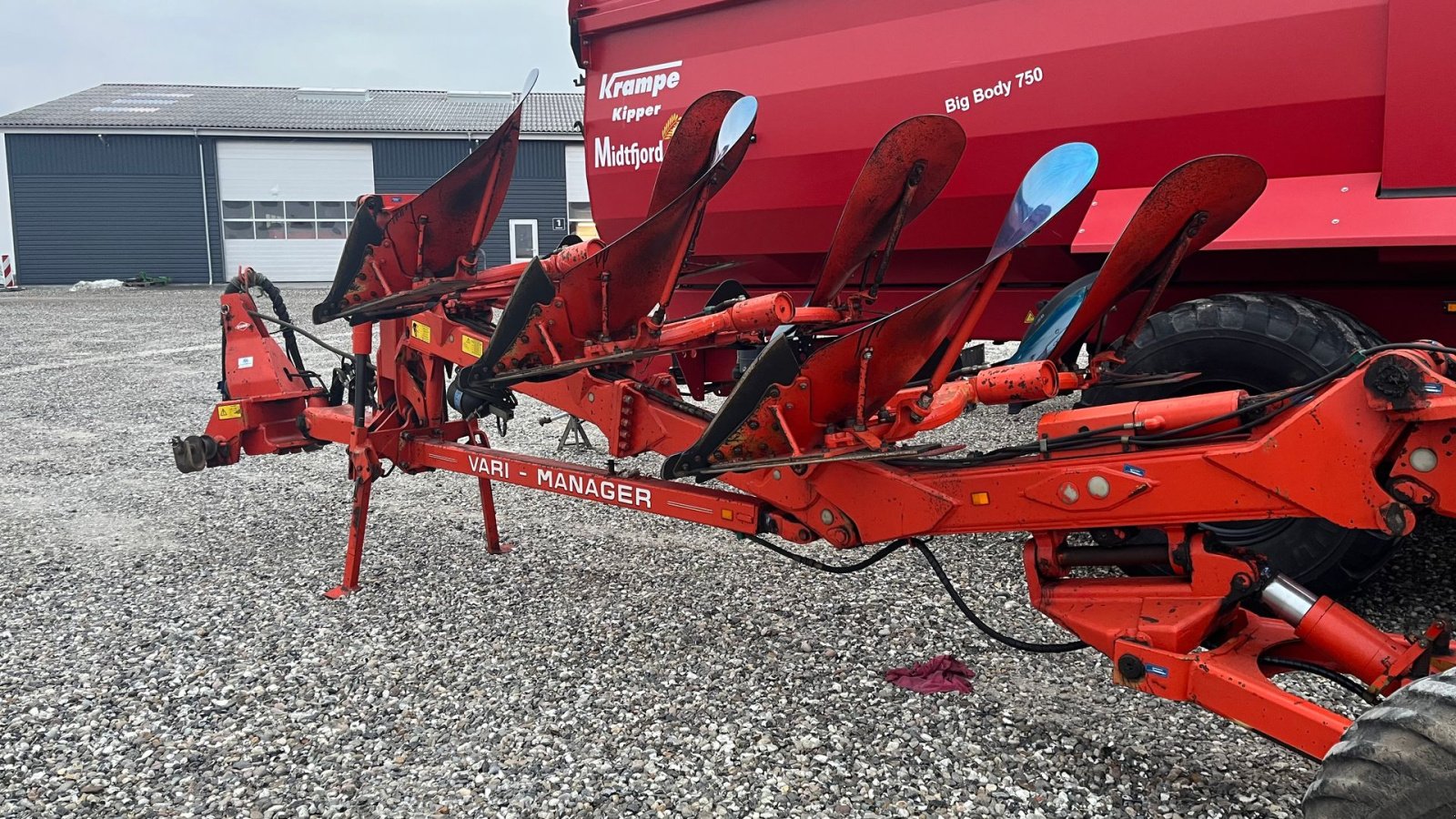 Pflug typu Kuhn Vari-manager 6 furet NSH, Gebrauchtmaschine v Løgstør (Obrázok 3)