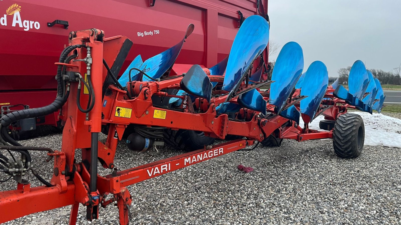 Pflug typu Kuhn Vari-manager 6 furet NSH, Gebrauchtmaschine v Løgstør (Obrázok 2)