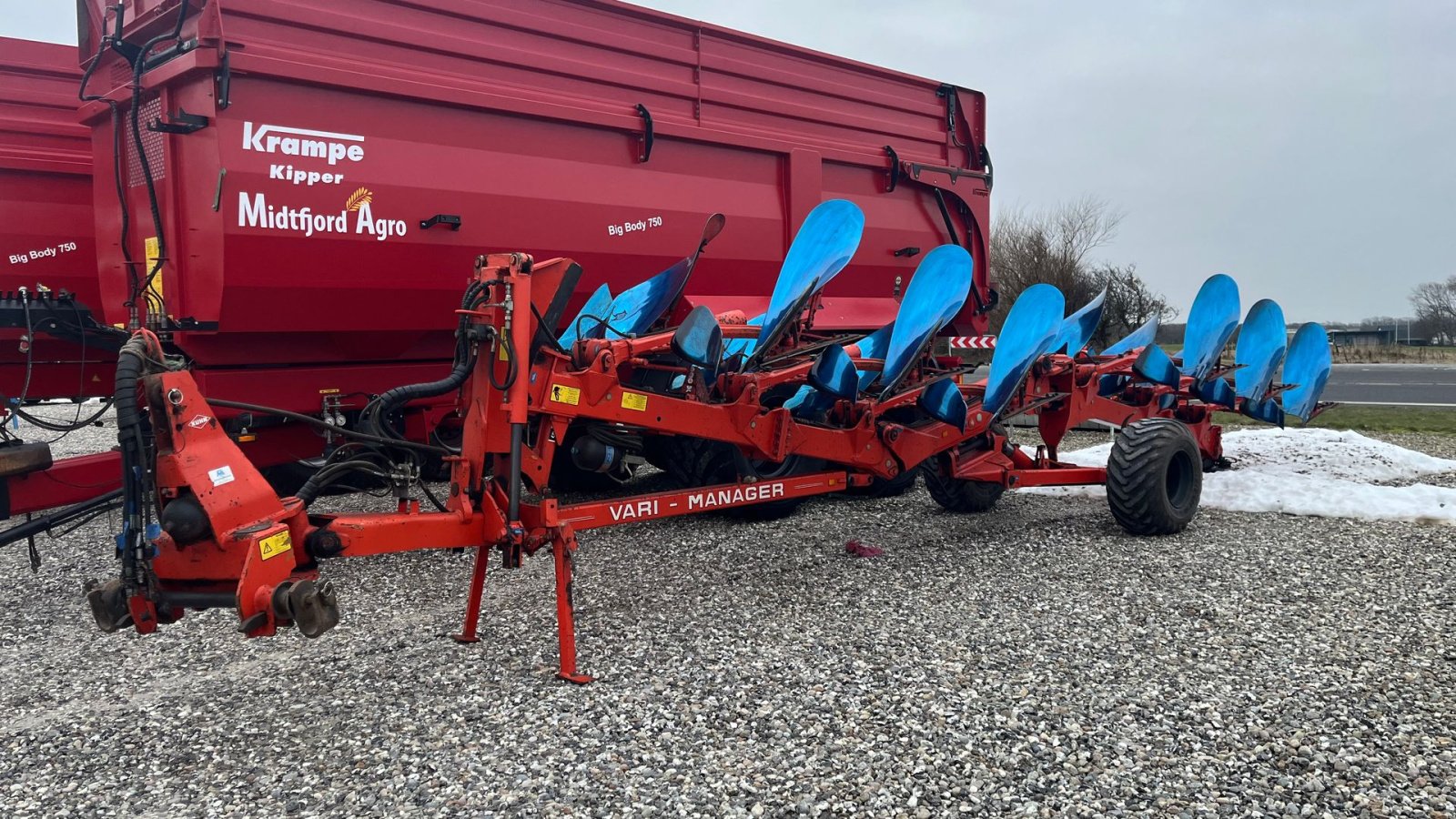 Pflug typu Kuhn Vari-manager 6 furet NSH, Gebrauchtmaschine v Løgstør (Obrázok 1)