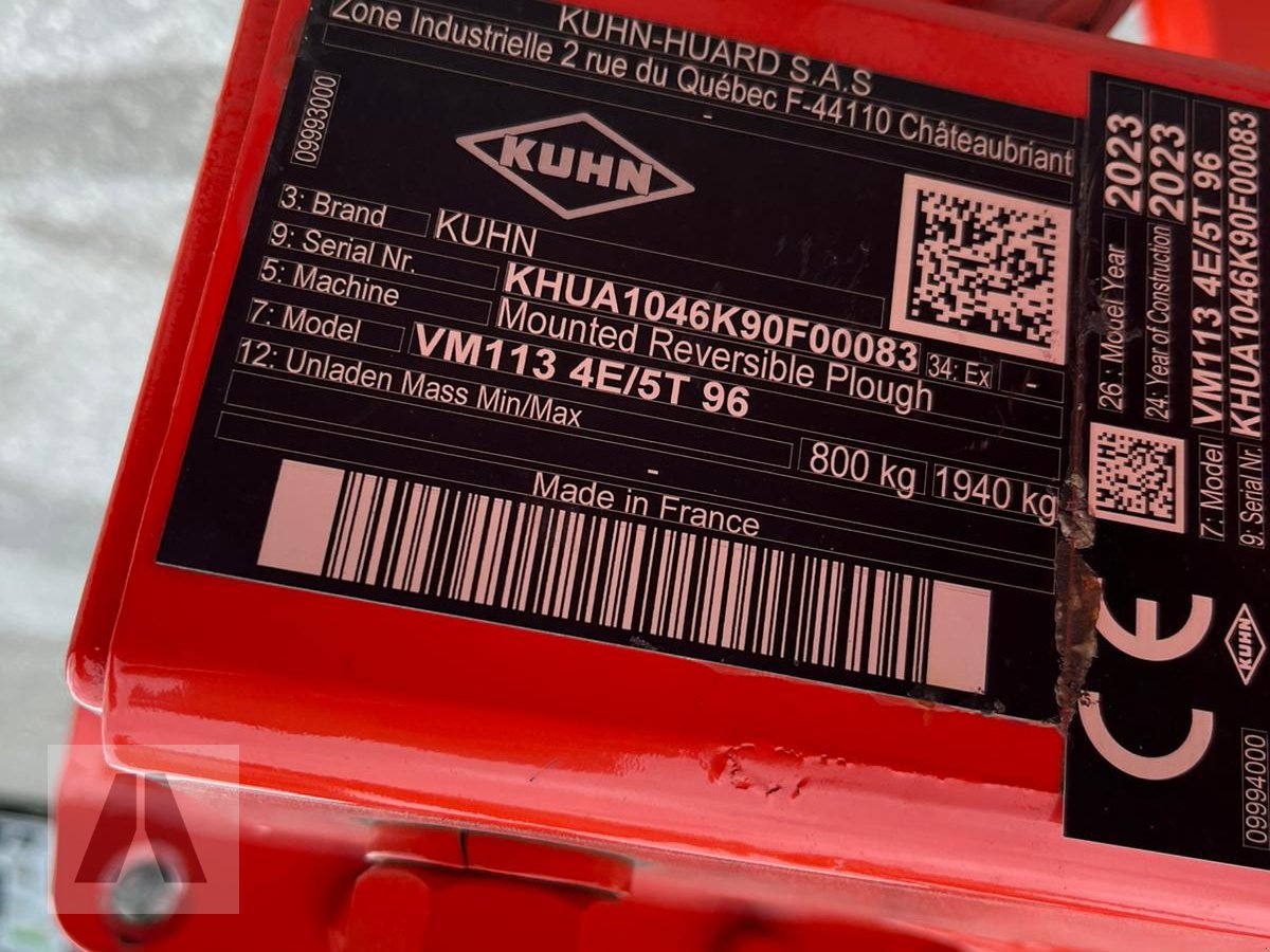 Pflug des Typs Kuhn Vari-Master 113 5, Neumaschine in Antdorf (Bild 8)