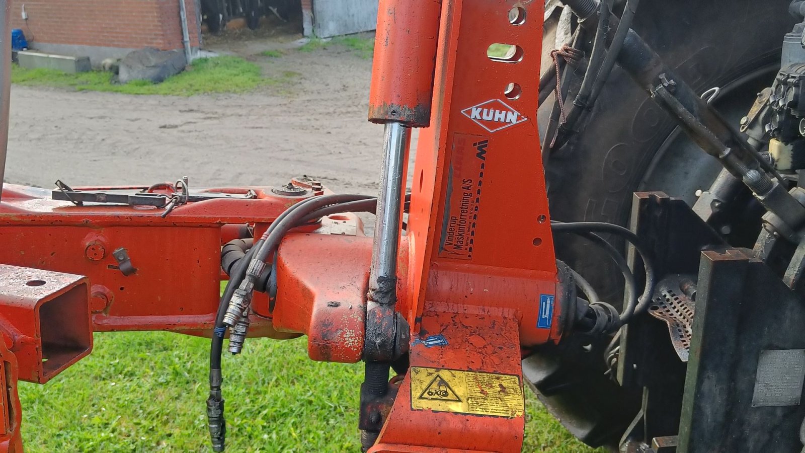 Pflug типа Kuhn Vari Master 121 NSH 5 furet, Gebrauchtmaschine в Egtved (Фотография 11)