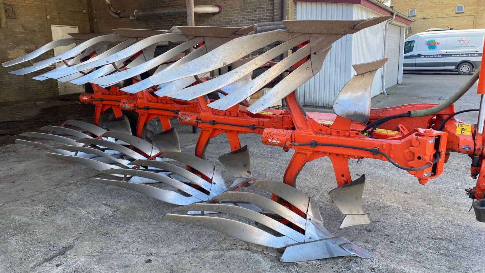 Pflug del tipo Kuhn Vari-Master 122NSH, Gebrauchtmaschine en Ringe (Imagen 1)