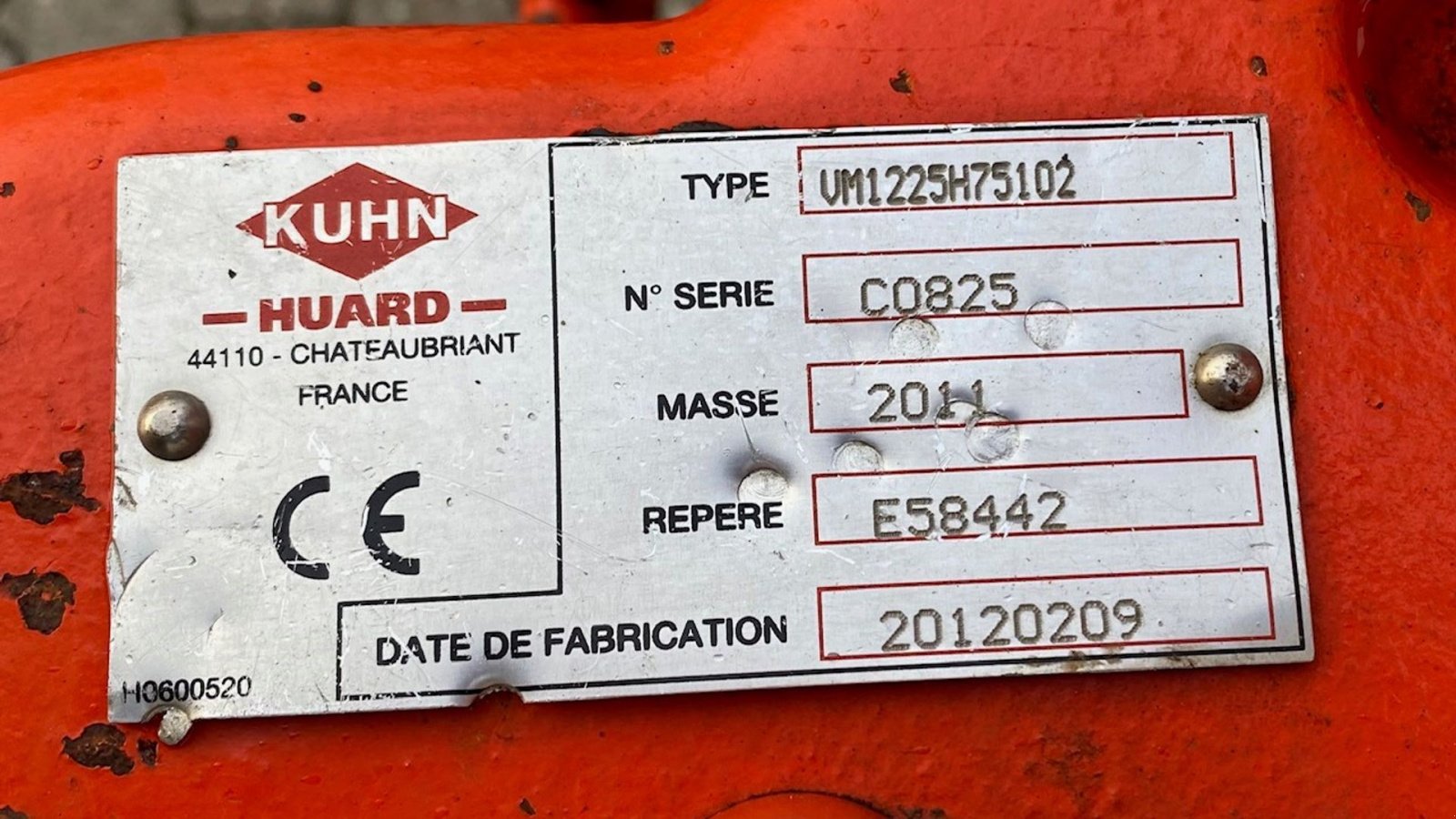 Pflug del tipo Kuhn Vari-Master 122NSH, Gebrauchtmaschine en Ringe (Imagen 6)