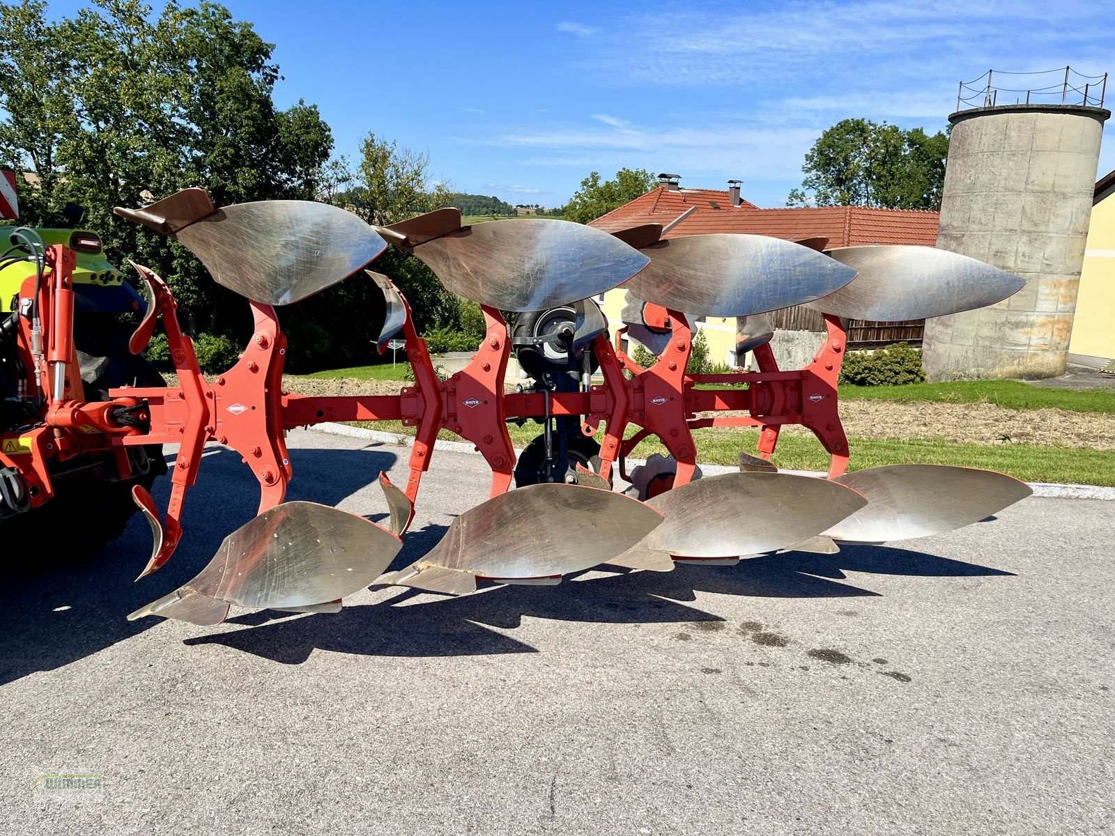 Pflug a típus Kuhn Vari Master 123 - 4 Schar Pflug, Vorführmaschine ekkor: Kematen (Kép 4)