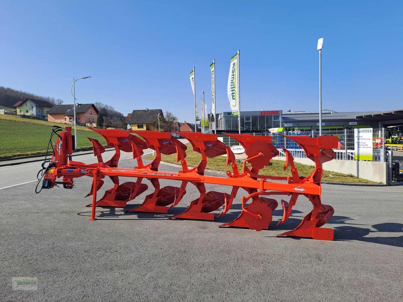 Pflug Türe ait Kuhn Vari Master 123 - 5 Schar Pflug, Neumaschine içinde Kematen (resim 2)