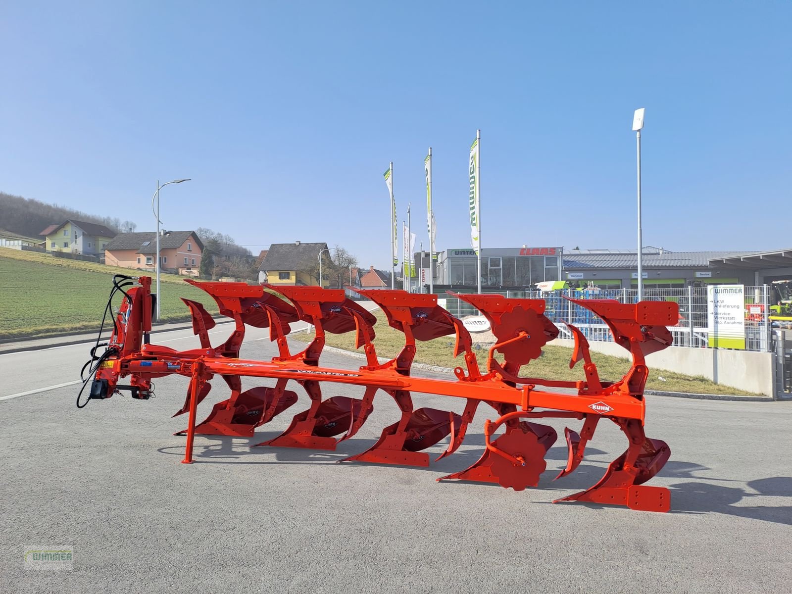 Pflug Türe ait Kuhn Vari Master 123 - 5 Schar Pflug, Neumaschine içinde Kematen (resim 1)