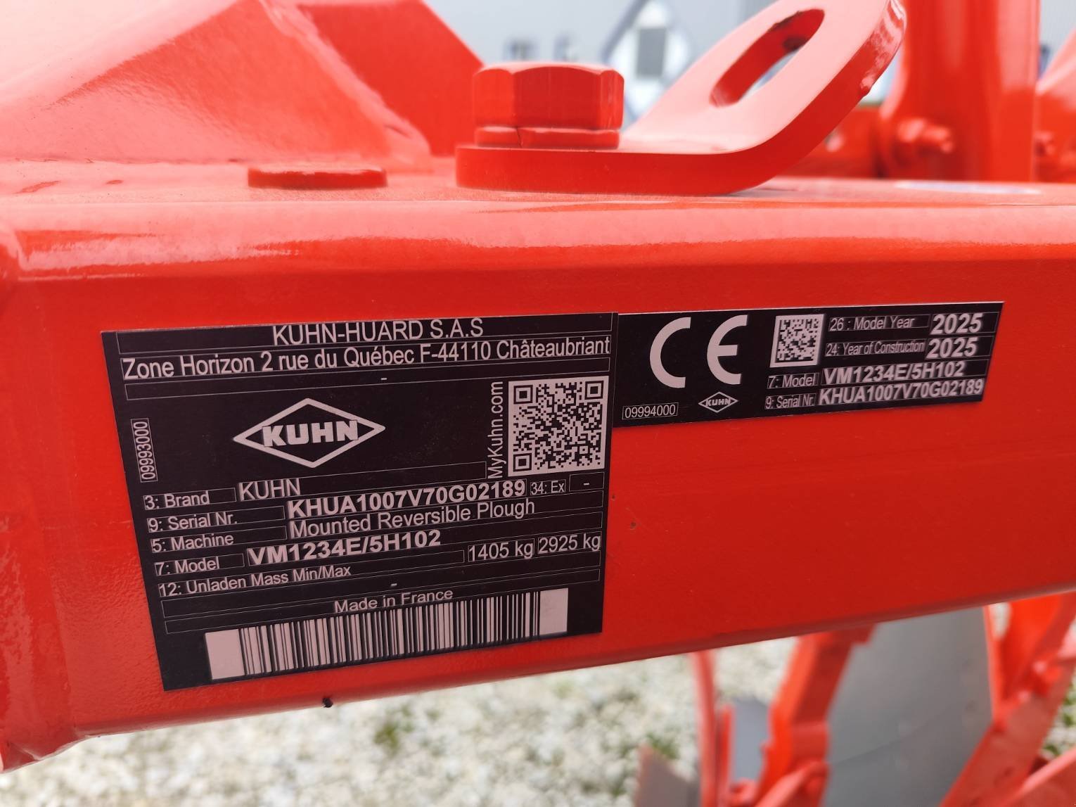 Pflug des Typs Kuhn VARI-MASTER 123, Gebrauchtmaschine in Le Horps (Bild 10)
