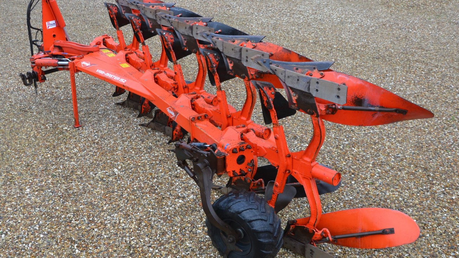 Pflug tipa Kuhn Vari-Master 152 5 furet Delvis med nye muldplader, Gebrauchtmaschine u Vils, Mors (Slika 5)