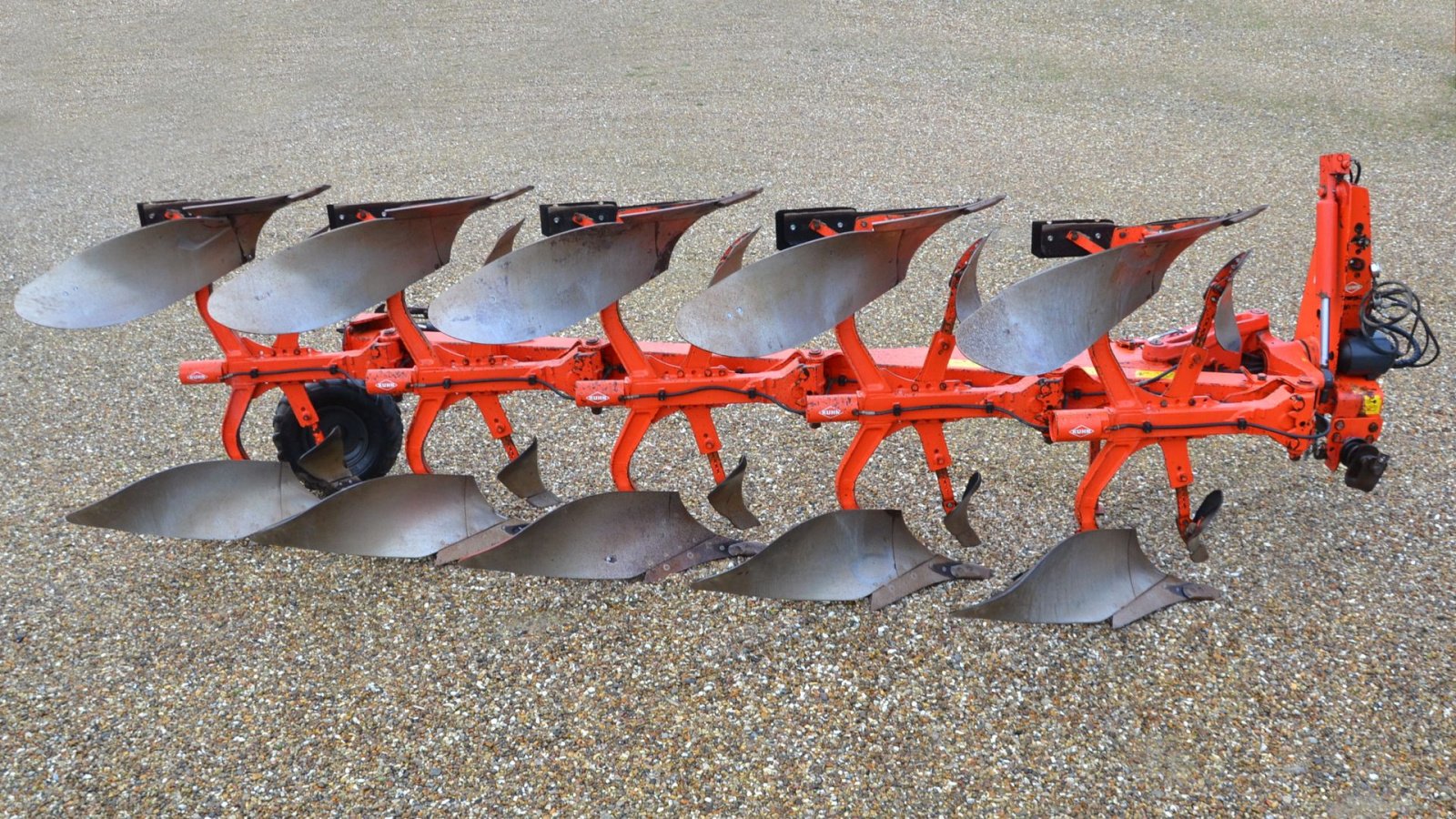 Pflug tipa Kuhn Vari-Master 152 5 furet Delvis med nye muldplader, Gebrauchtmaschine u Vils, Mors (Slika 4)
