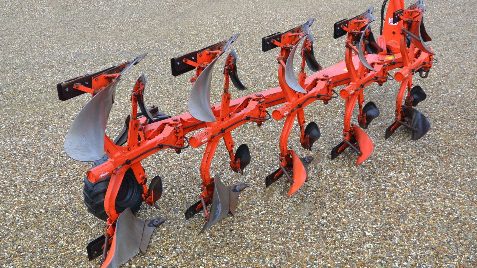 Pflug tipa Kuhn Vari-Master 152 5 furet Delvis med nye muldplader, Gebrauchtmaschine u Vils, Mors (Slika 6)