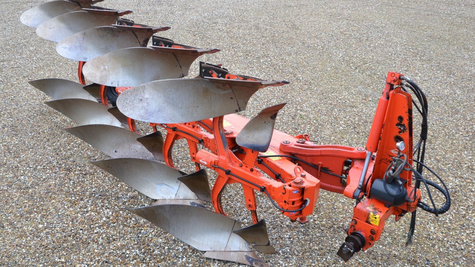 Pflug tipa Kuhn Vari-Master 152 5 furet Delvis med nye muldplader, Gebrauchtmaschine u Vils, Mors (Slika 2)