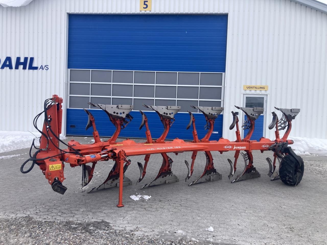 Pflug del tipo Kuhn VARI MASTER 152 NSH, Gebrauchtmaschine en Thisted (Imagen 1)