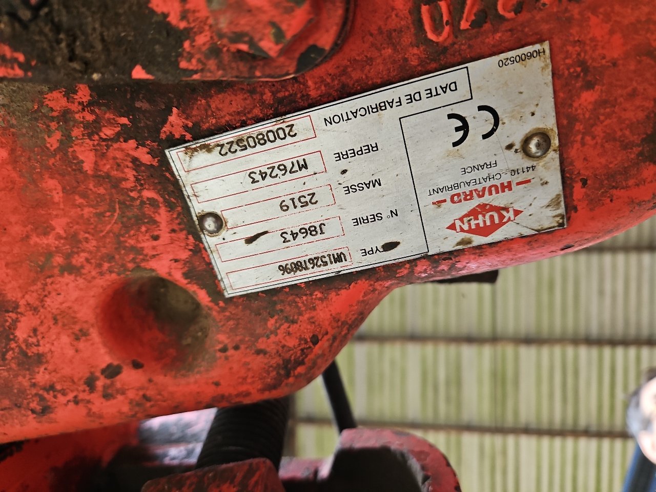 Pflug του τύπου Kuhn Vari master 152, Gebrauchtmaschine σε SALEUX (Φωτογραφία 10)