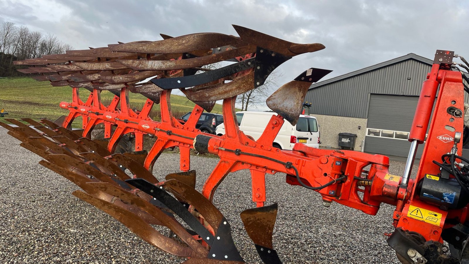 Pflug of the type Kuhn Vari-Master 153 Køreklar + Hy. Landhjul, Gebrauchtmaschine in Vejle (Picture 4)