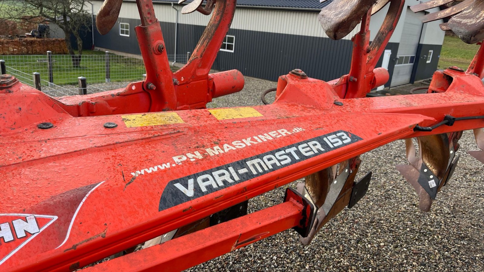 Pflug of the type Kuhn Vari-Master 153 Køreklar + Hy. Landhjul, Gebrauchtmaschine in Vejle (Picture 3)