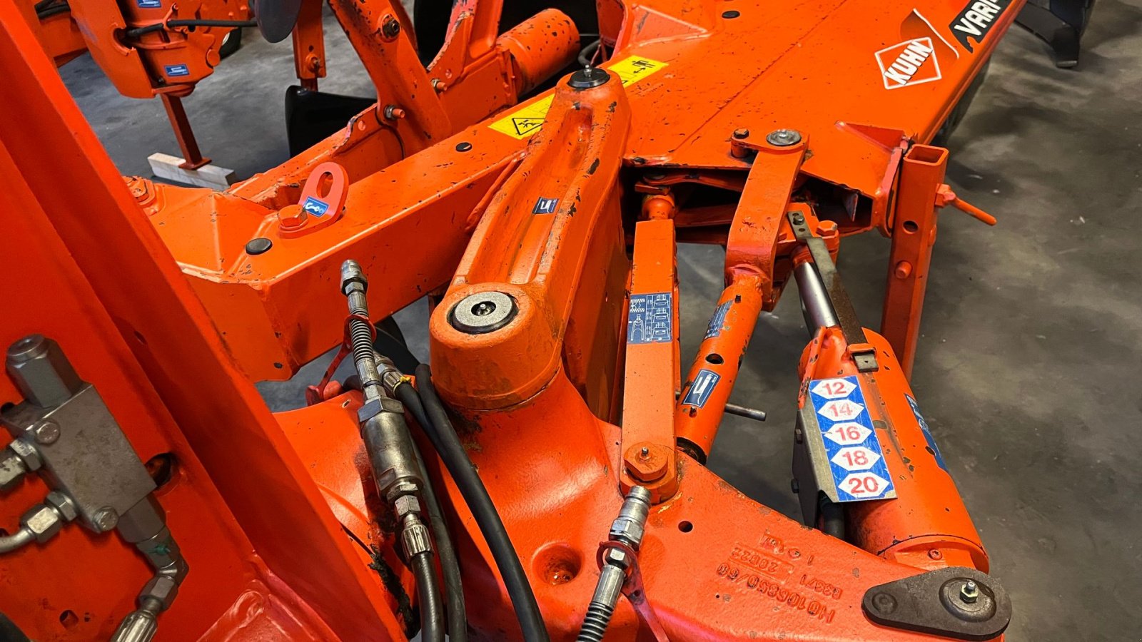 Pflug del tipo Kuhn Vari-Master 153 Kuhn 153 Varimaster, Gebrauchtmaschine en Løgstør (Imagen 4)