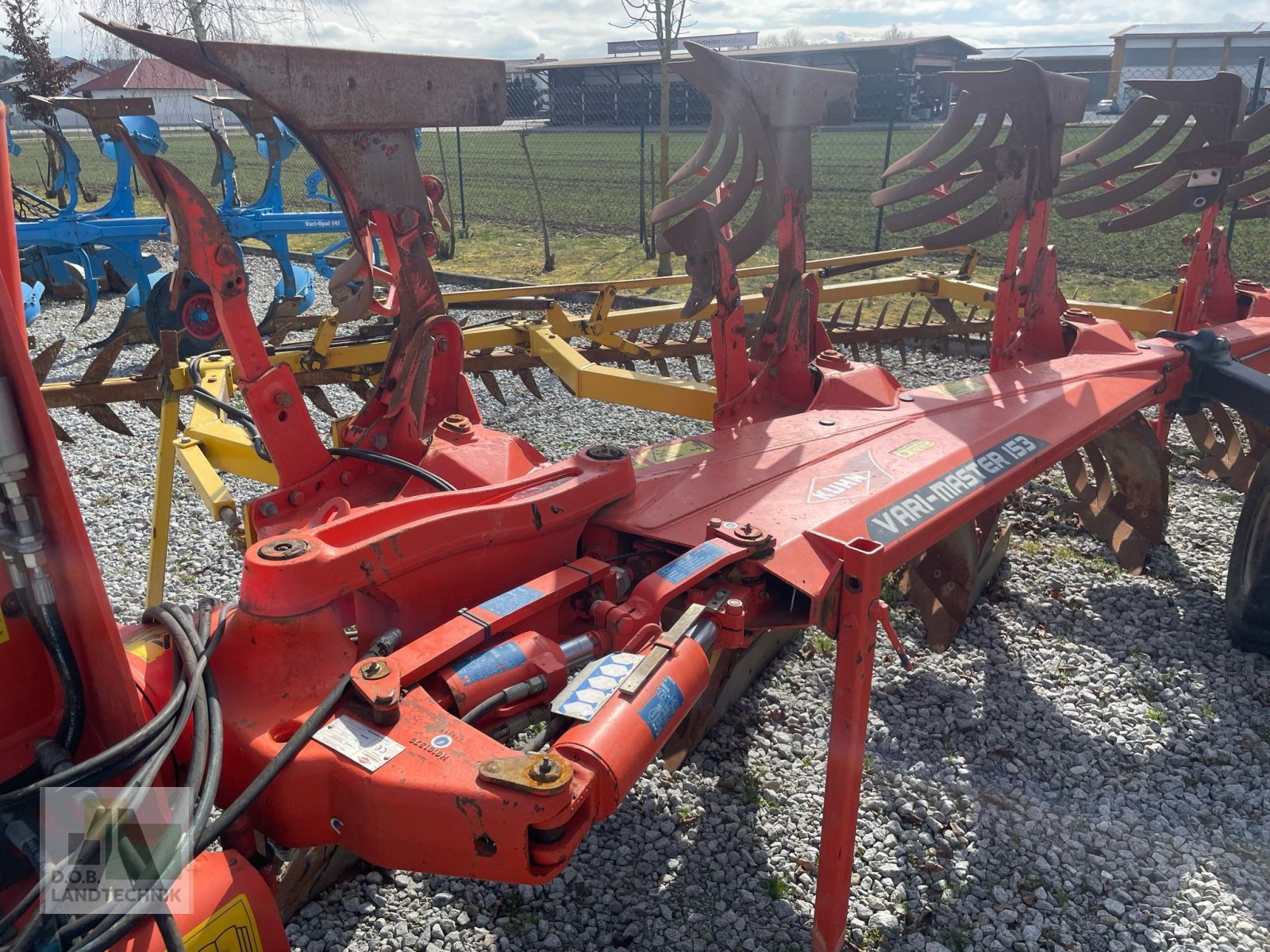 Pflug typu Kuhn Vari-Master 153 mit Schollencracker, Gebrauchtmaschine w Regensburg (Zdjęcie 8)
