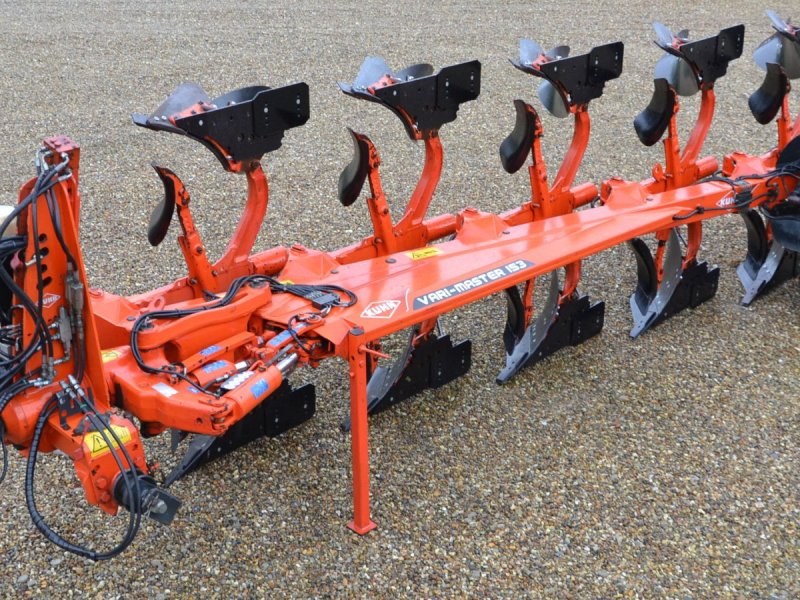 Pflug del tipo Kuhn Vari-Master 153 NSH 5f. Central smørring og hydr. 1. fure, Gebrauchtmaschine In Vils, Mors (Immagine 1)