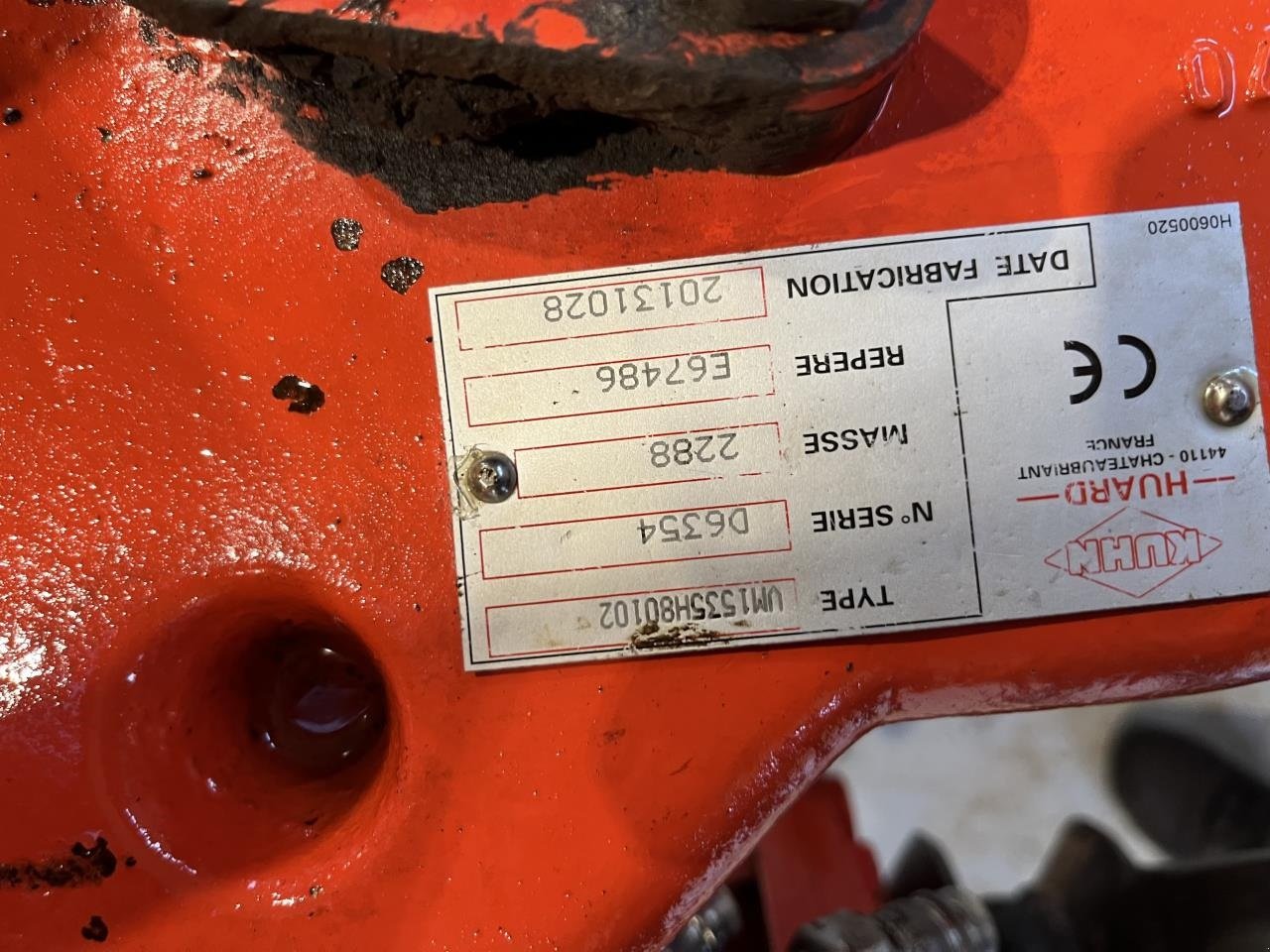 Pflug van het type Kuhn VARI-MASTER 153 NSH, Gebrauchtmaschine in Skjern (Foto 3)