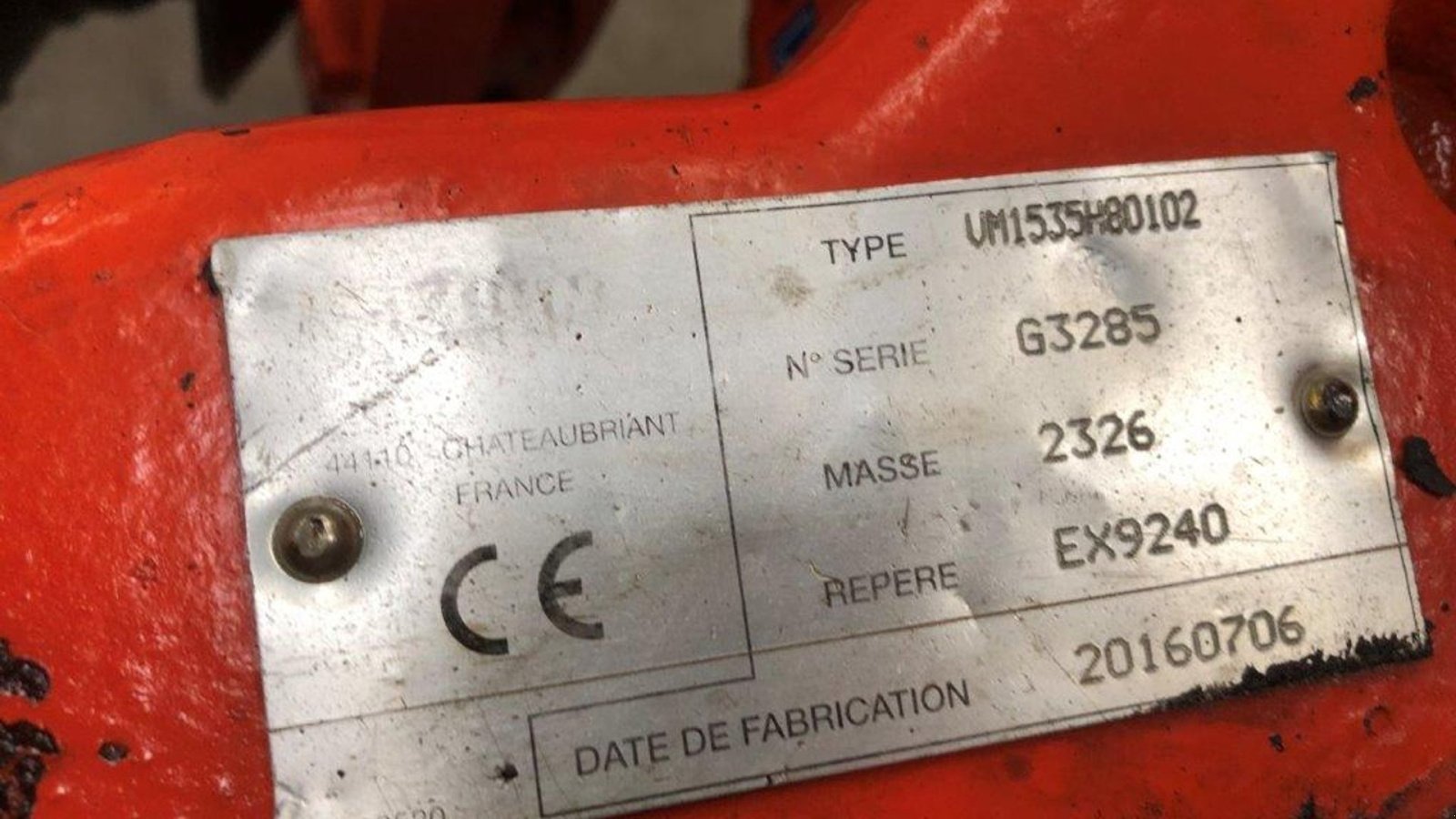 Pflug za tip Kuhn Vari-Master 153, Gebrauchtmaschine u Tinglev (Slika 9)