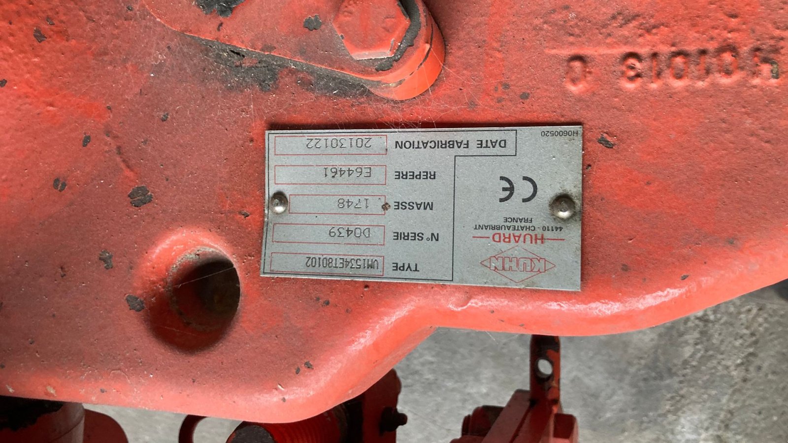 Pflug Türe ait Kuhn Vari-Master 153, Gebrauchtmaschine içinde Løkken (resim 5)