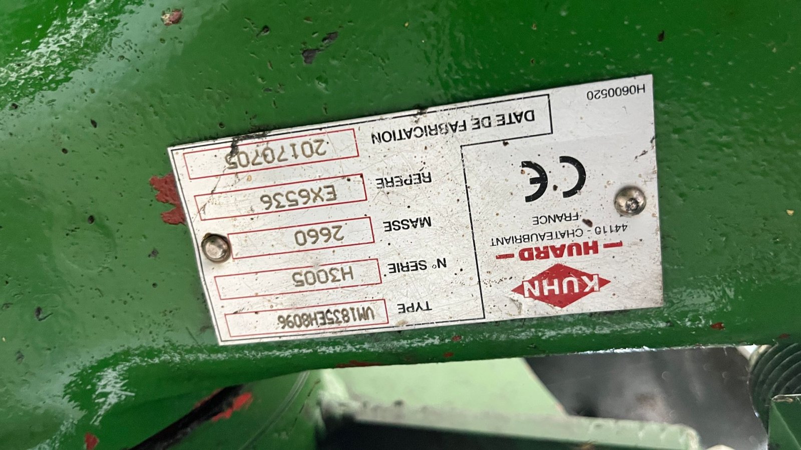 Pflug Türe ait Kuhn Vari Master 183 6 Furet, Gebrauchtmaschine içinde Horsens (resim 12)