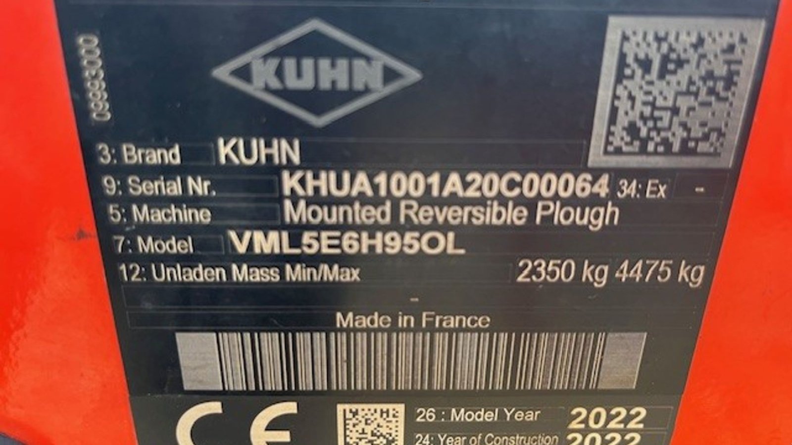 Pflug типа Kuhn Vari-Master L, Gebrauchtmaschine в Skærbæk (Фотография 4)