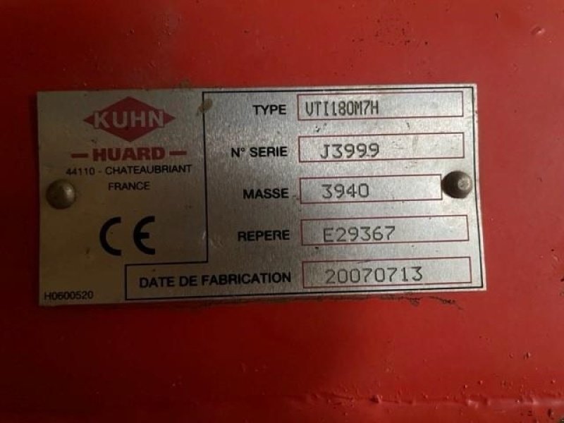 Pflug типа Kuhn VARI-TIMER 7F, Gebrauchtmaschine в Rødding (Фотография 4)