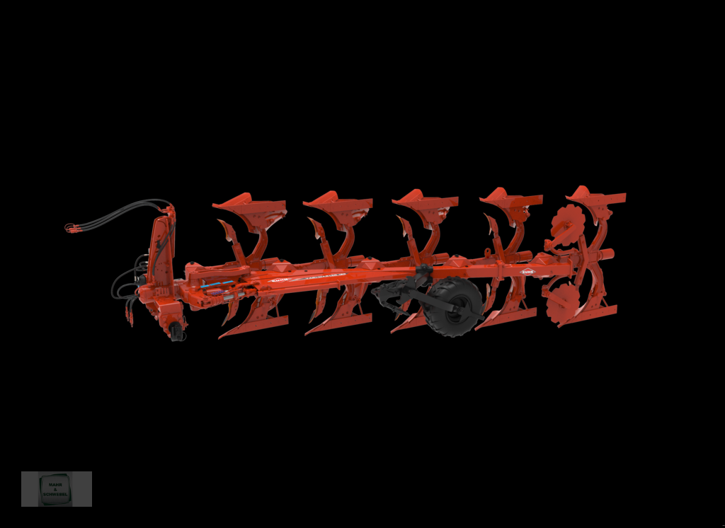 Pflug del tipo Kuhn VARIMASTER 123 5, Neumaschine In Gross-Bieberau (Immagine 2)