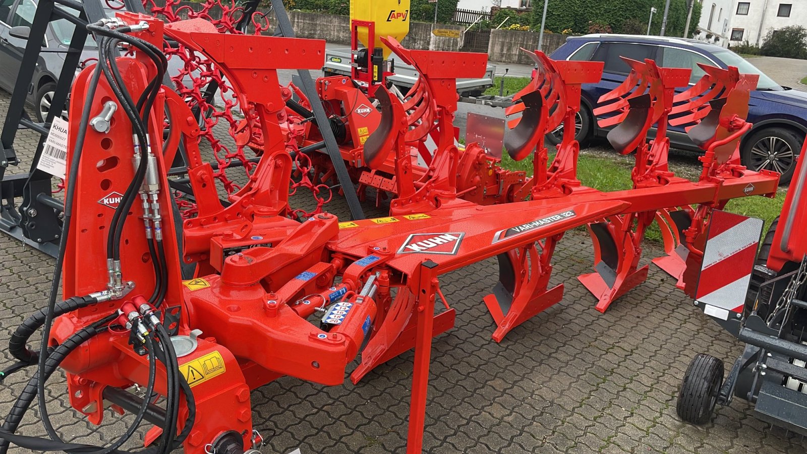 Pflug del tipo Kuhn Varimaster 123, Neumaschine In Amerang (Immagine 2)