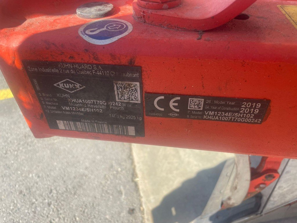 Pflug of the type Kuhn varimaster 123, Gebrauchtmaschine in Domdidier (Picture 5)