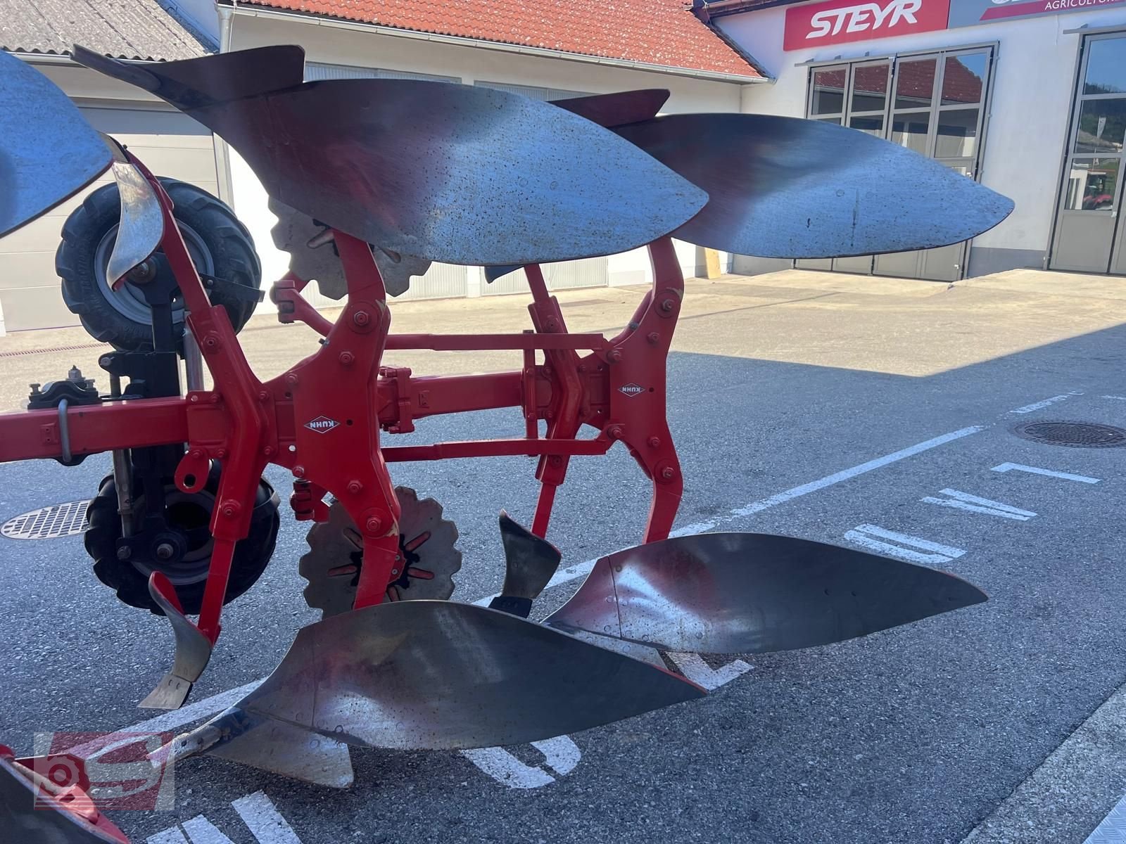 Pflug Türe ait Kuhn Varimaster 123, Vorführmaschine içinde Offenhausen (resim 7)