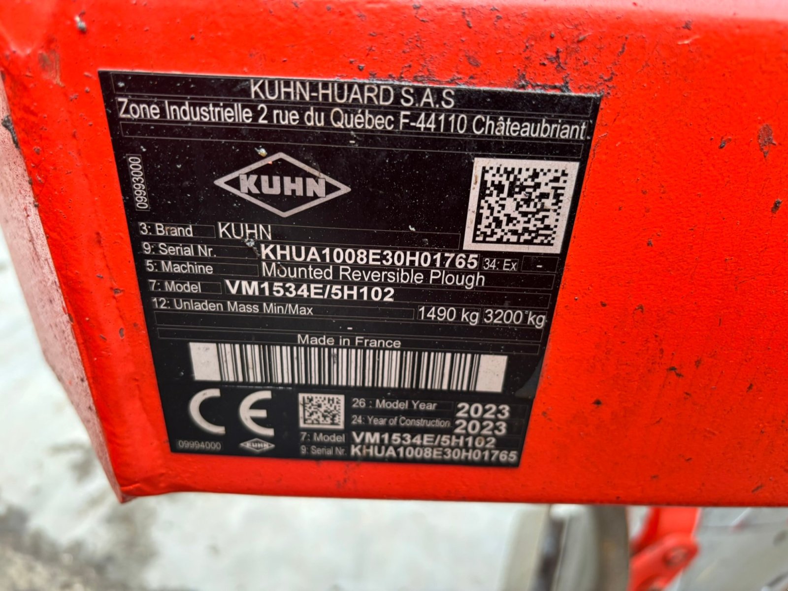 Pflug типа Kuhn Varimaster 153 NSH, Gebrauchtmaschine в Amerang (Фотография 9)