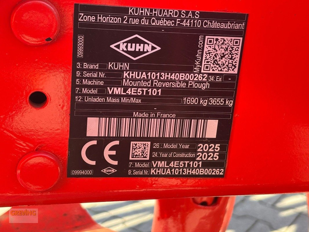 Pflug typu Kuhn VariMaster L 4E, Neumaschine w Ahaus (Zdjęcie 11)