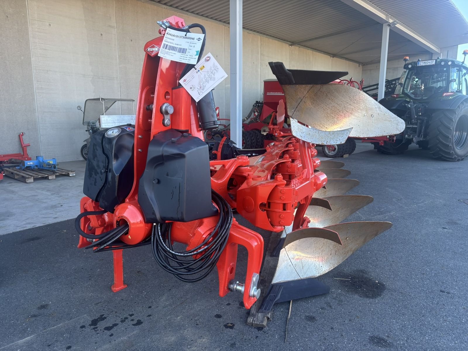 Pflug of the type Kuhn Vario Master L, Vorführmaschine in Göpfritz (Picture 2)